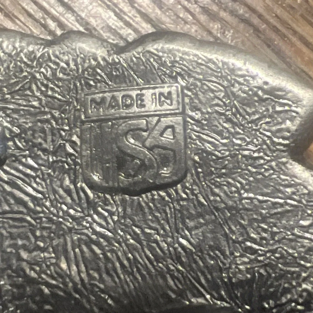 VTG Great American Buckle Co I'd Rather Be Hunting Limited Edition #529 USA